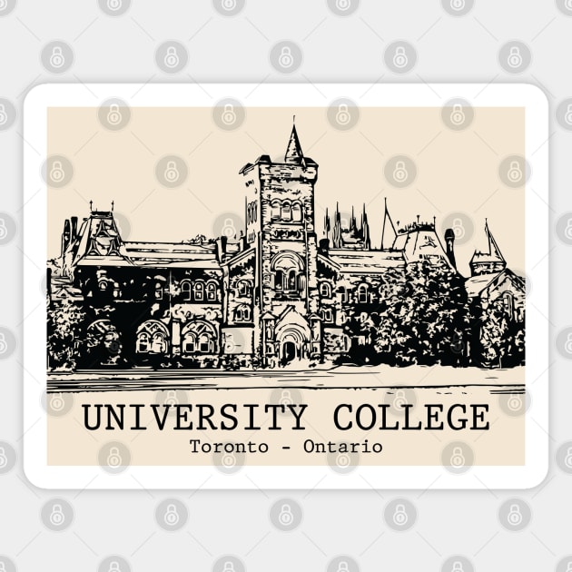 University College - Toronto ON Magnet by Lakeric